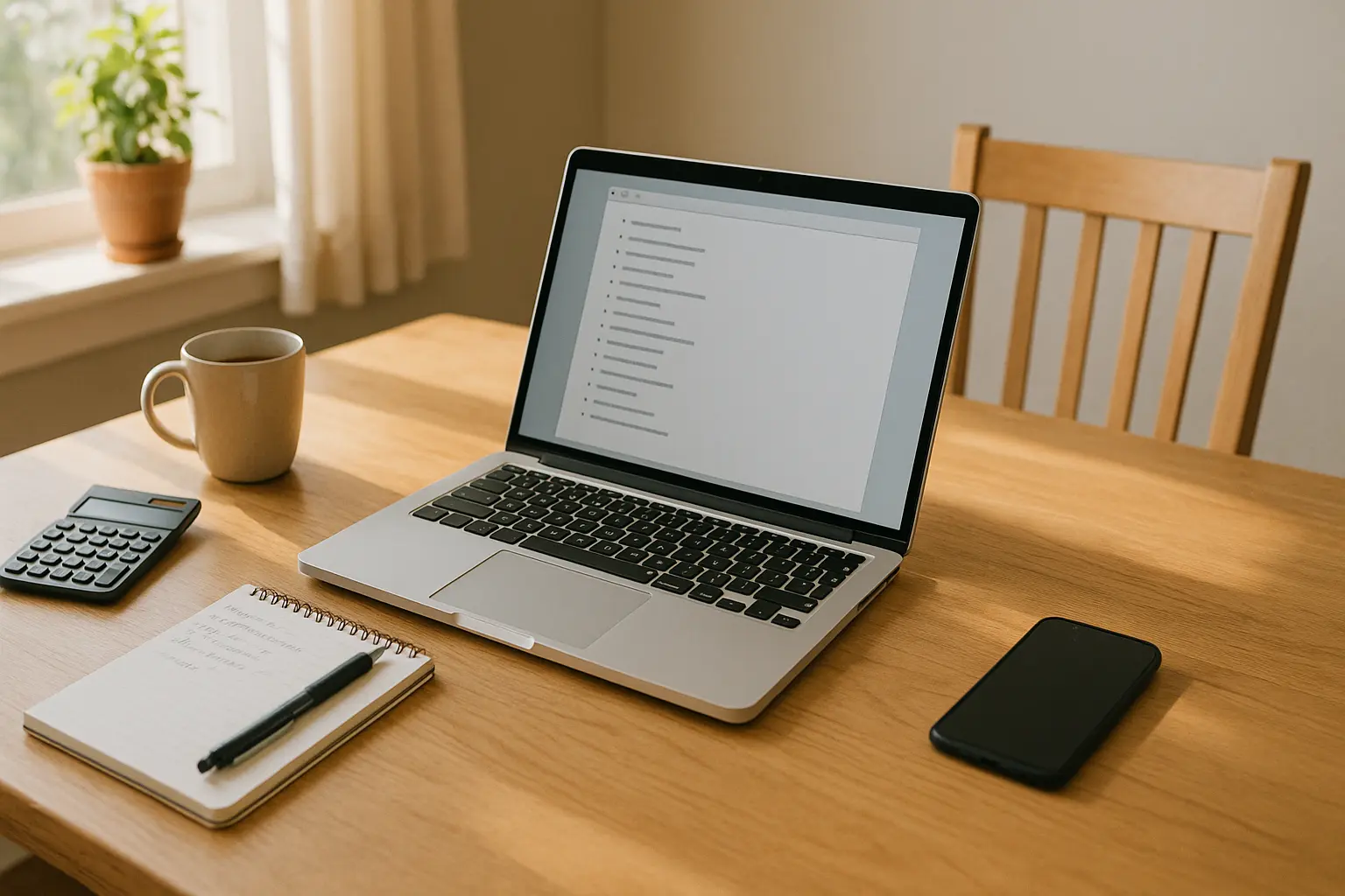 クラウドソーシングに挑戦する初心者のデスク環境